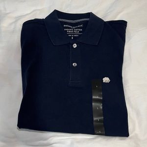 Banana Republic Navy Polo Size S